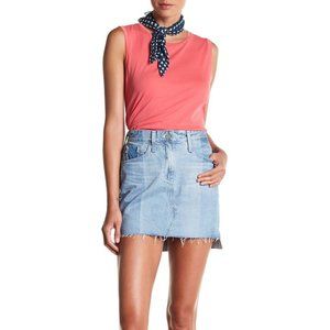 28 - AG Sandy Cutoff Denim Mini Skirt